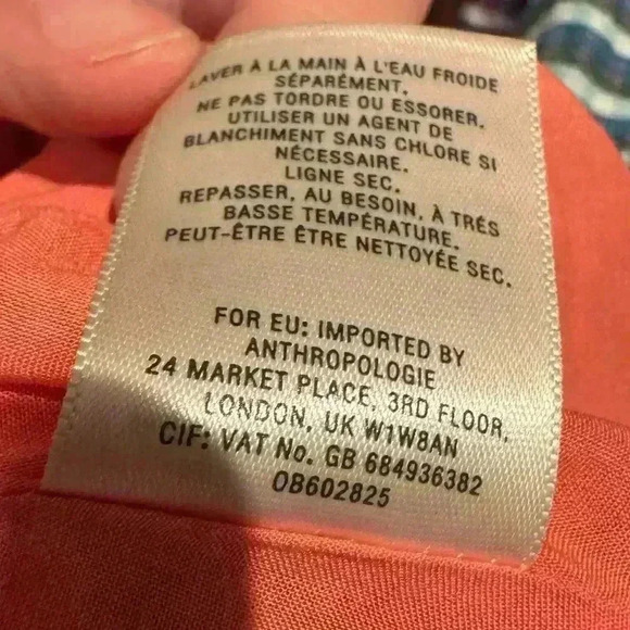 Anthro Maeve Waverly Gingham One Shoulder Dress size 6 - Picture 4 of 8